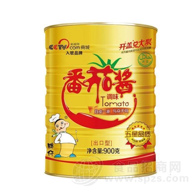 胖仔番茄酱调味酱出口型900g