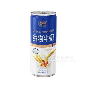 領(lǐng)甄 谷物牛奶 低糖高鈣復(fù)合蛋白飲料 240ml