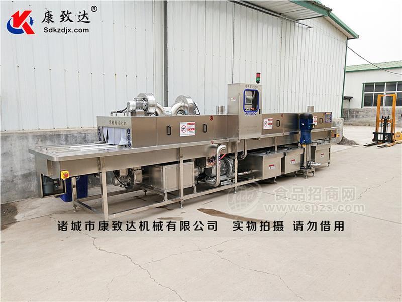 蛋糕面包饼干烘焙类不锈钢托盘清洗机 清洗烘干一次完成节省时间与人工
