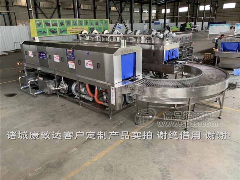 全自动洗箱机 洗筐机 塑料托盘清洗机专业设计定制 操作简单 节省九成人工