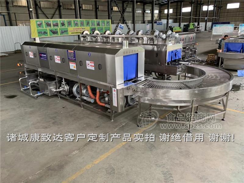 全自動洗箱機 洗筐機 塑料托盤清洗機專業(yè)設計定制 操作簡單 節(jié)省九成人工