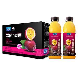 众口妙 冷榨百香果汁550mlx15瓶