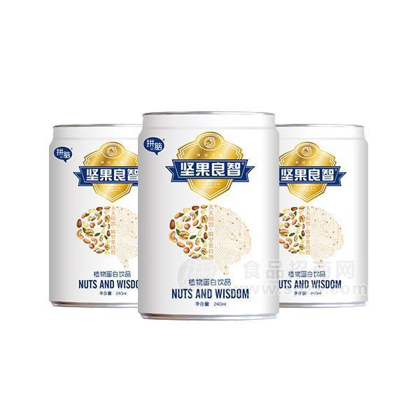 ·拼脑 坚果良智 植物蛋白饮品  240ml 