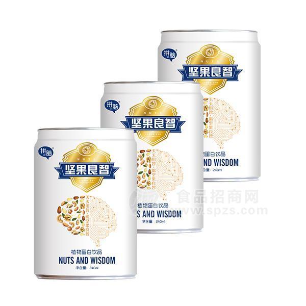 ·拼脑 坚果良智 植物蛋白饮品 240ml 
