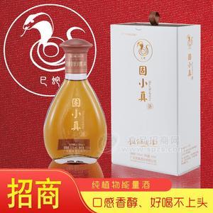 招商加盟 2019年熱銷(xiāo)品牌 純植物能量酒 固小真 十二生肖系列之蛇招商