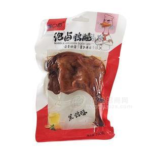 爆口香 泡鹵鴨腿 休閑食品 黑鴨味 100g