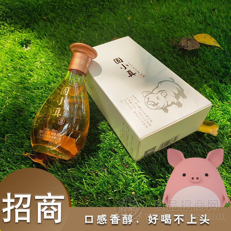 全国招商代理 固小真 纯植物能量露酒  节日送礼 猪系列招商 清香型 酒水招商