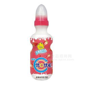 虎润 优C优E 草莓味儿童乳酸菌200ml