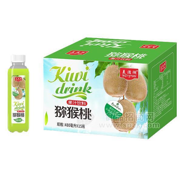 美滋湖 獼猴桃果汁飲料480mlx15瓶