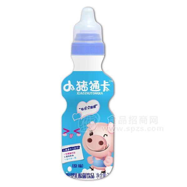 小猪通卡 原味发酵型乳酸菌饮品 200ml