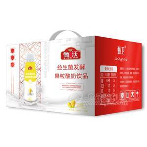 甄沃 芒果味益生菌 果粒酸奶飲品 320mlX10瓶