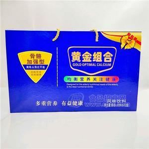 黃金組合 骨骼加強(qiáng)型風(fēng)味飲料 250mlx12盒