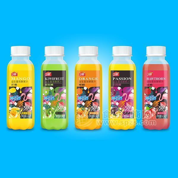 动鹏 益生菌发酵果汁 果味果汁410ml