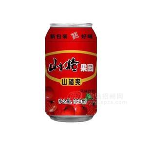 山楂果園 山楂爽山楂味風(fēng)味飲料310ml