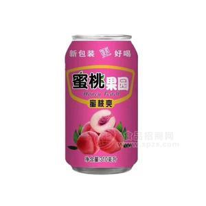 蜜桃果園 蜜桃爽風味飲料310ml