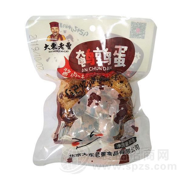大东老曹 鹌鹑蛋 酱卤味80g