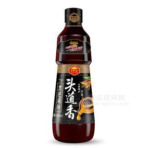 吉順隆 頭道香 黑芝麻油500ml