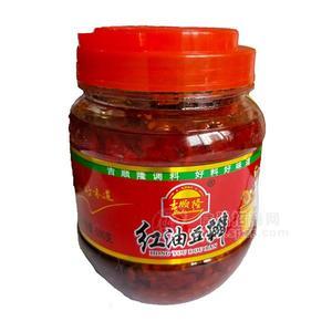 吉顺隆 红油豆瓣酱 调味酱500g