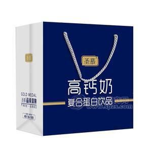 圣慕高钙奶 复合蛋白饮品 礼盒装饮料