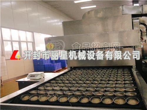 桶裝酸辣粉機器、麗星方便粉絲生產(chǎn)線加工圓形粉團沖泡即食