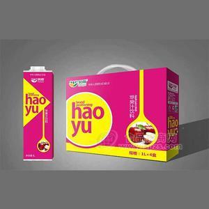 昊雨  方盒果汁 苹果汁礼盒1Lx4x5提