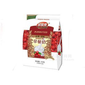 408g早餐奶紅棗原味家家麥固體飲料沖調(diào)食品早餐健康