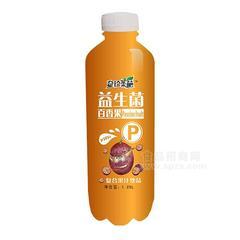 奇珍菓葩  益生菌百香果复合果汁饮料1.25L