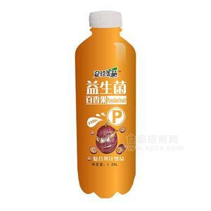 奇珍菓葩  益生菌百香果復(fù)合果汁飲料1.25L