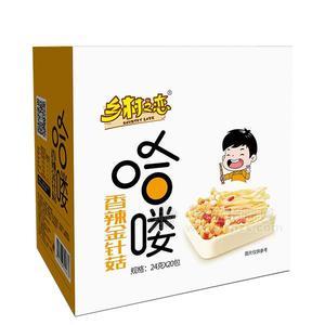 乡村之恋 哈喽香辣金针菇 休闲零食24gx20包