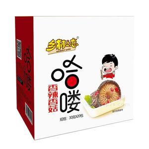 鄉(xiāng)村之戀 哈嘍香辣香菇 休閑零食30gx20包