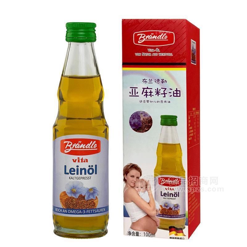 德國原瓶進口布蘭德勒亞麻籽油招商