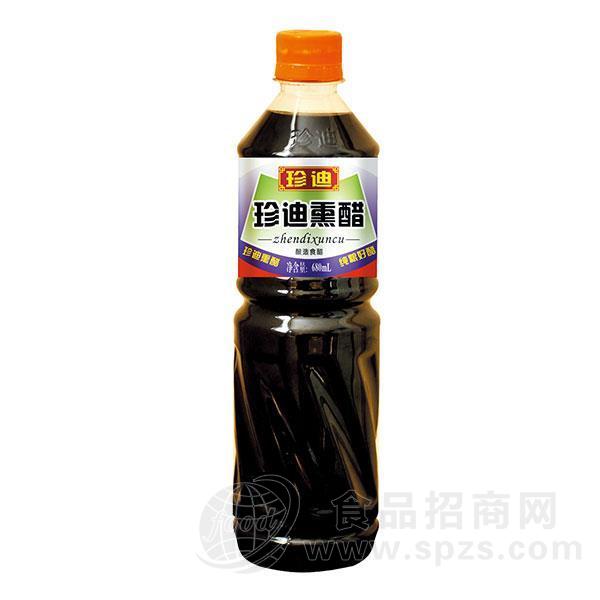 珍迪熏醋 调味品 680ml