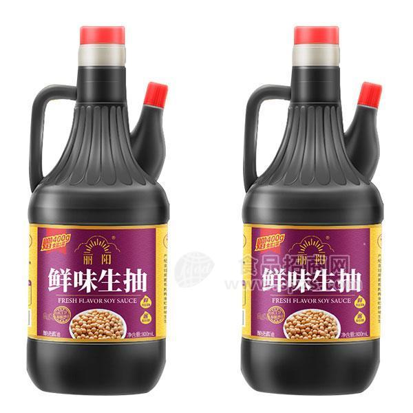 麗陽 鮮味生抽 桶裝醬油800ml