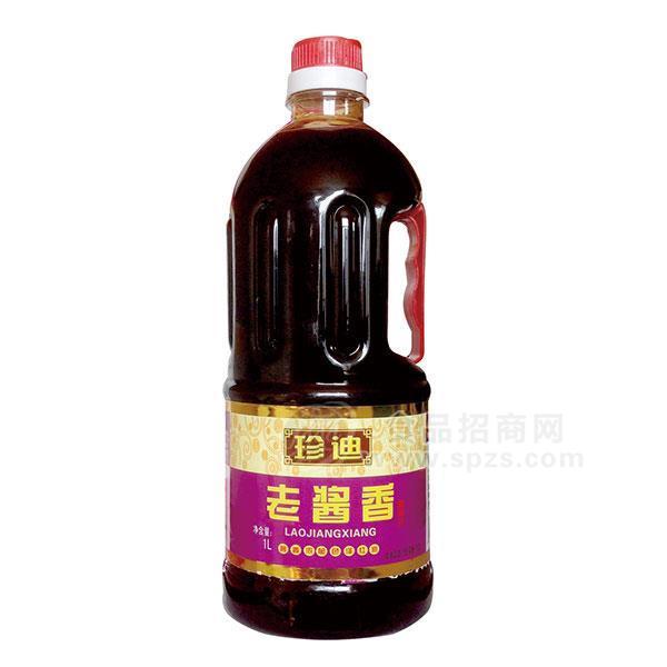 珍迪 老酱香酱油汁 调味品 1L