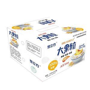 夢立方 黃桃+燕麥+酸奶大果粒箱裝310mlx12瓶