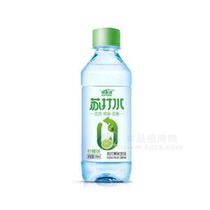 可友滋 檸檬味蘇打水果味飲品350ml