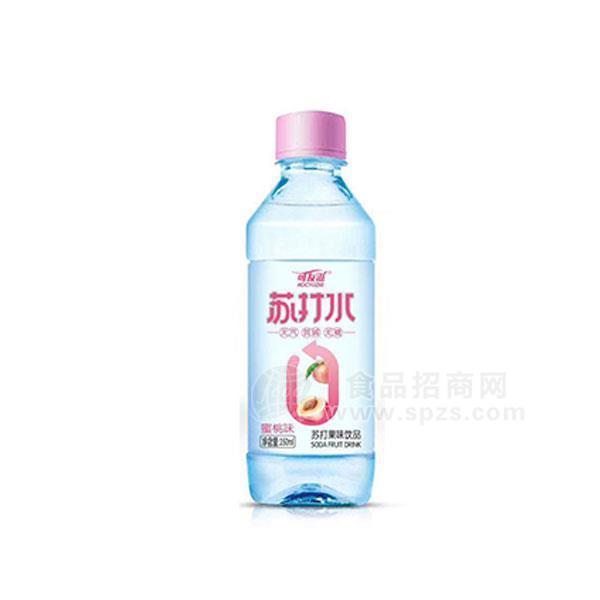 可友滋 蜜桃味蘇打水果味飲品350ml