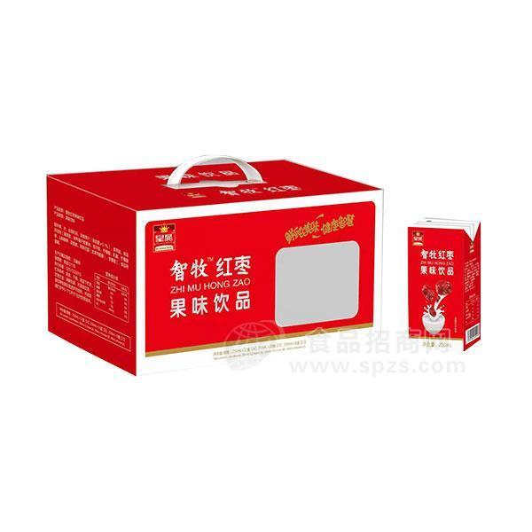 皇晁智牧 紅棗果味飲品250mlx12/10/8盒