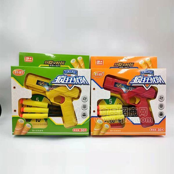 美日佳 疯狂战队蛋卷休闲食品