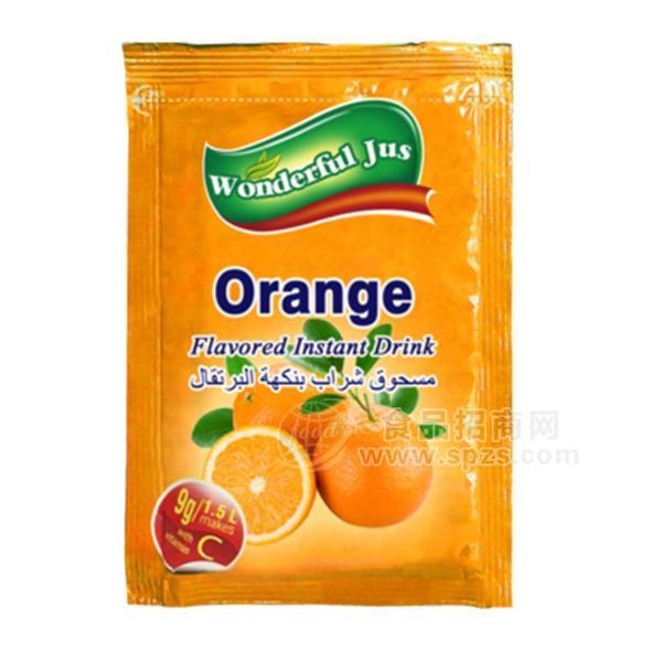 桔子味 固体饮料 冲调饮料 9g