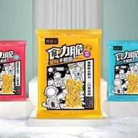 豫德元食力脆星际干脆油炸型方便面休闲零食方便食品招商