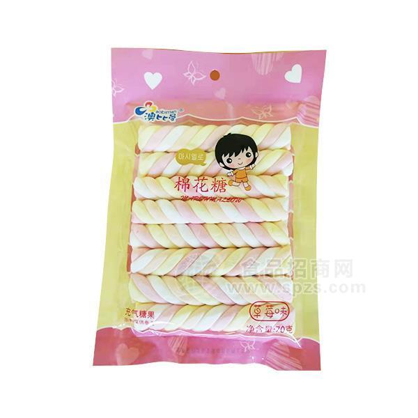 澳比曼 棉花糖 休閑食品70g