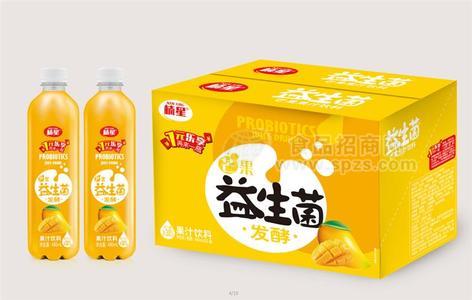 楠星益生菌发酵芒果汁