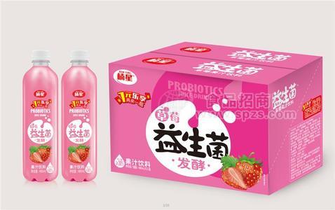 楠星益生菌發(fā)酵草莓汁