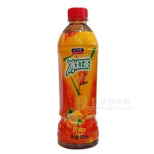 溢汁園冰紅茶 檸檬味茶味飲品500ml