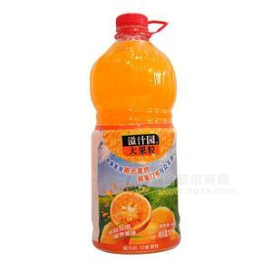 溢汁園大果粒 橙汁味果汁飲料2L