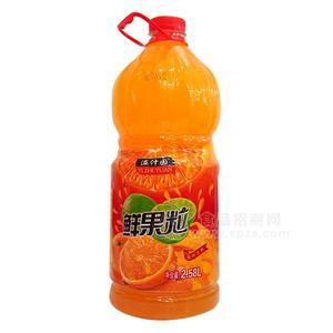 溢汁园 鲜果粒果汁饮料大瓶装2.58L