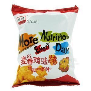 梓赫 麦香鸡味块 膨化零食