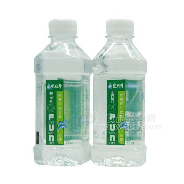 ·宏日升 无糖饮料 柠檬苏打饮料招商350ml 
