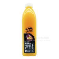 家乡果园  百香果复合乳酸菌果汁饮料1.08L